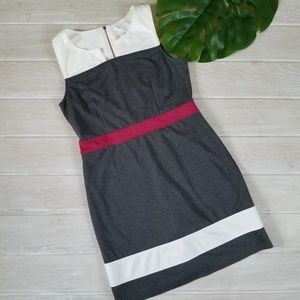 NWT 41 Hawthorn Sloane Colorblock Dress Grey XL